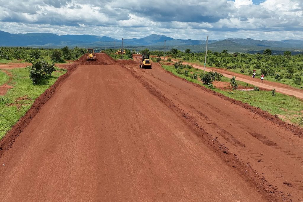 Construction Activities At Longonjo