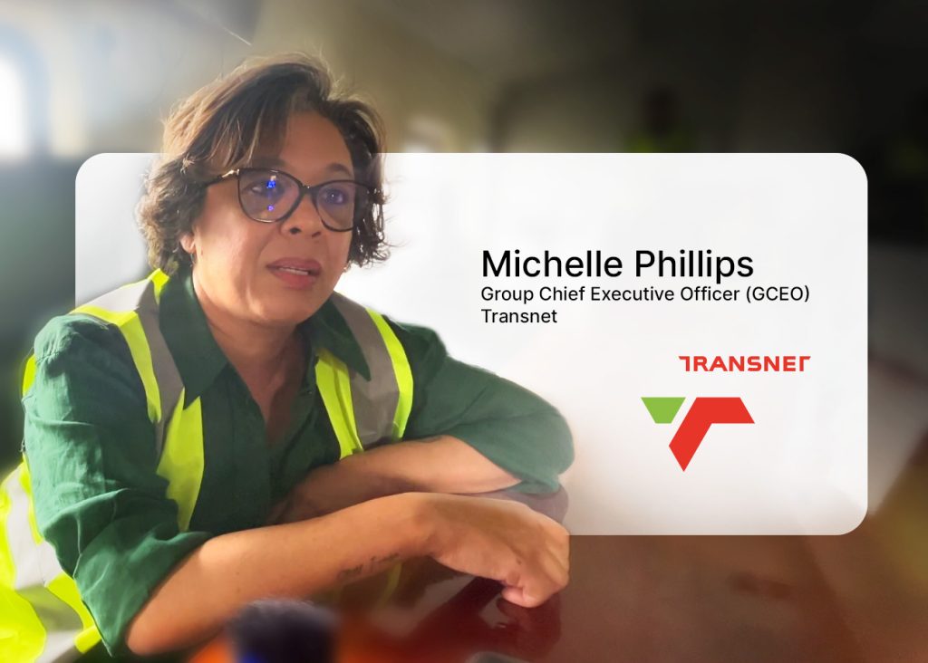 Ms Michelle Phillips, Transnet's Group Chief Executive Officer (GCEO)