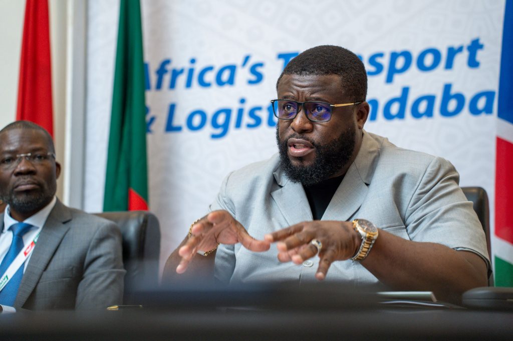 Hon. Frank Tayali, Minister of Transport and Logistics, Zambia.