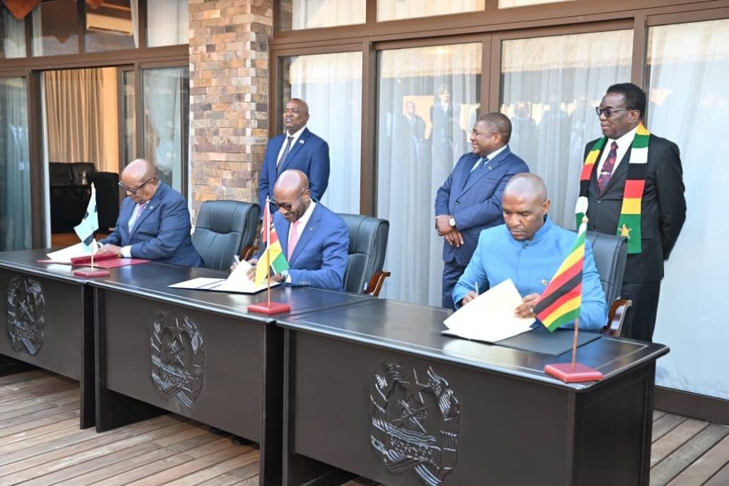 Picture from the Ministry of Transport and Infrastructural Development of Zimbabwe – Facebook page