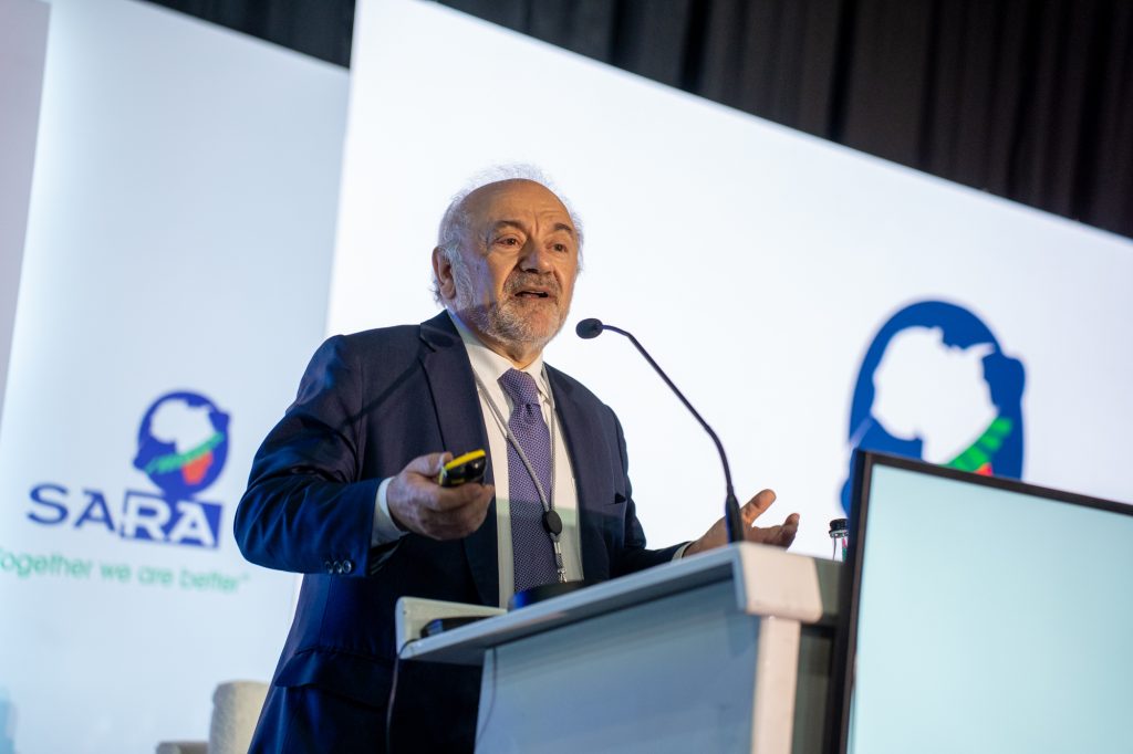 Howard Rosen, Chairman of the Rail Working Group and a key advocate for the Luxembourg Rail Protocol