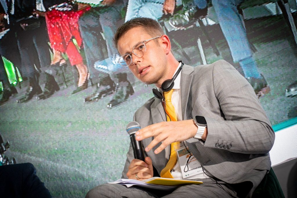 Vladislav Bystrenko, CFO of Mota-Engil Nigeria (Photo: Railways Africa / Craig Dean)