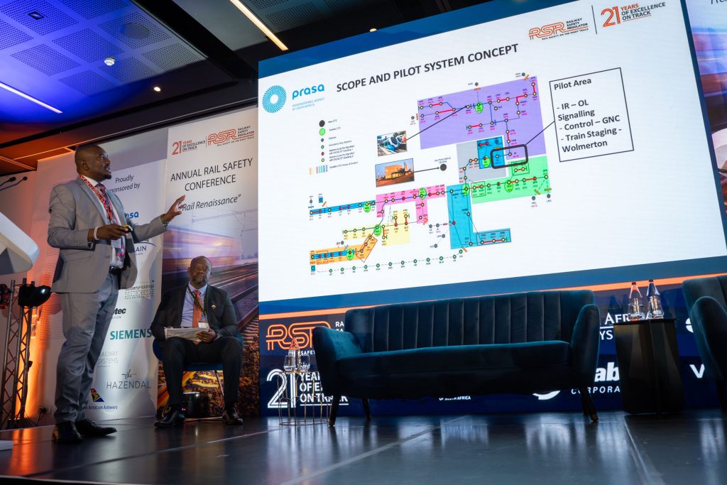 Athanacious Makgamatha, General Manager: Signals & Telecoms at PRASA - Photo: Railways Africa / Craig Dean