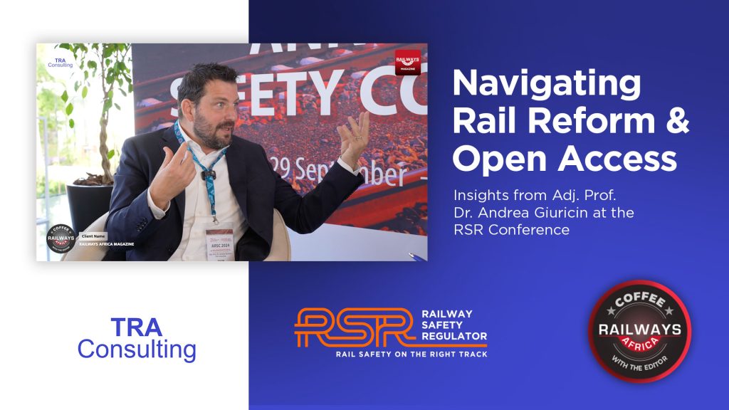 Navigating Rail Reform and Open Access: Insights from Adj. Prof. Dr. Andrea Giuricin at the RSR Conference
