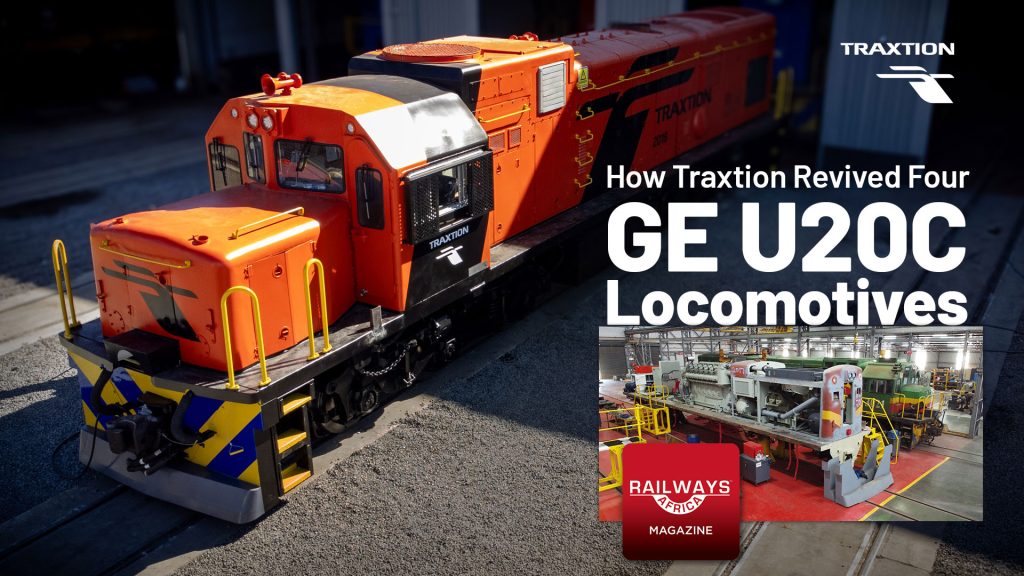 How Traxtion Revived Four GE U20C Locomotives to Be as Good as New!