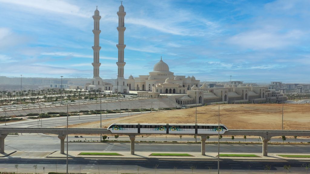 Cairo Monorail © ALSTOM SA 2024. Ezz production house | Innovia™