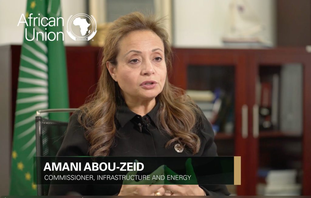 H.E. Amani Abou-Zeid, Commissioner for Infrastructure and Energy at the African Union Commission (AUC)