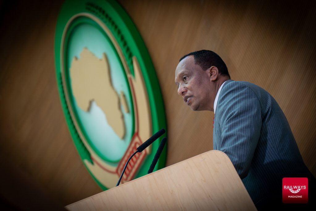 Dr. Alemu Sime Feyisa, Ministry of Transport and Logistics, Ethiopia. Photo: © Railways Africa / Craig Dean