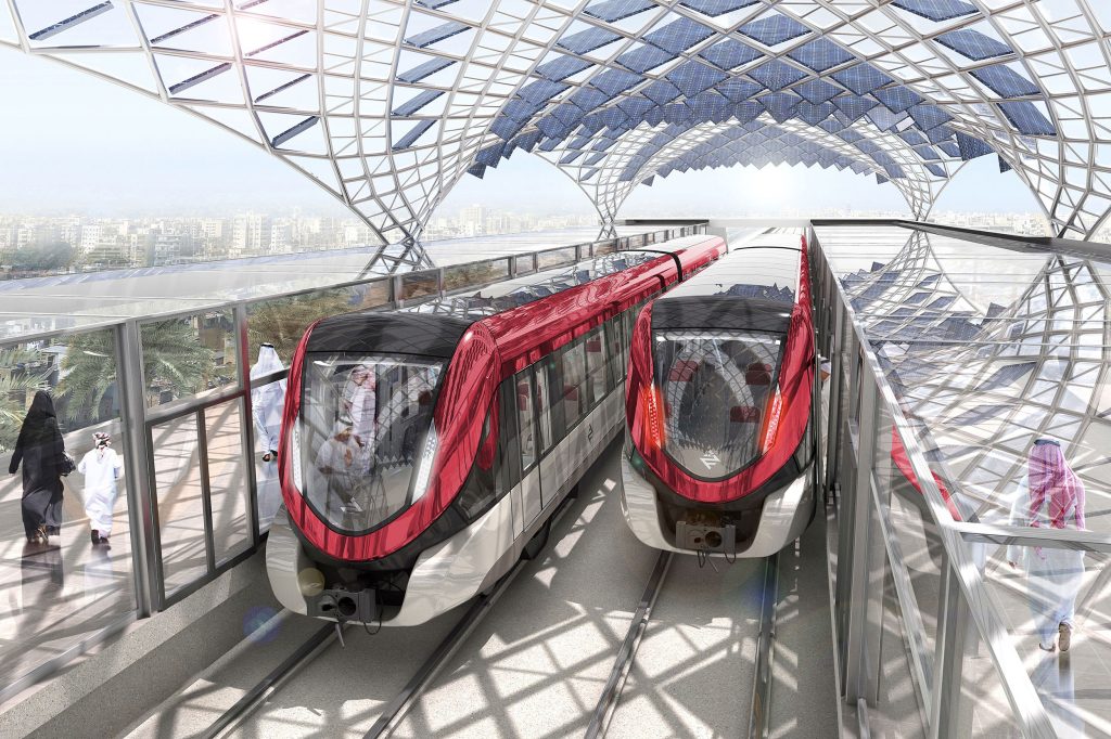 Metro Riyadh: Automated, driverless metro trains, photo source: © Siemens Mobility