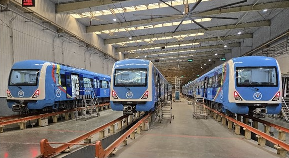 New Trains for Lagos Blue Line
