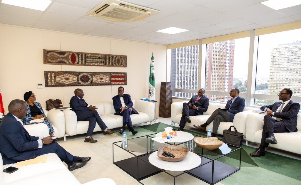 Courtesy call by H.E. Prof. Christopher Langat, Ambassador of Kenya in Côte d'Ivoire