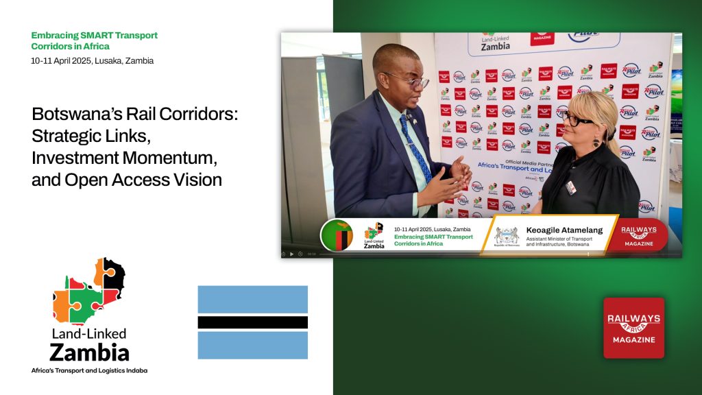 Botswana is advancing four strategic rail corridors to strengthen regional logistics and trade. Honourable Keoagile Atamelang shares insights on investment plans, feasibility progress, and Botswana’s open access rail vision at the Land-Linked Zambia Conference.