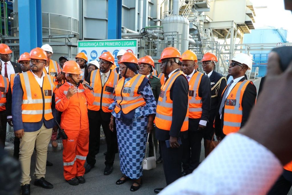 Photo of Namibian President in Mozambique-Namibian Presidency
