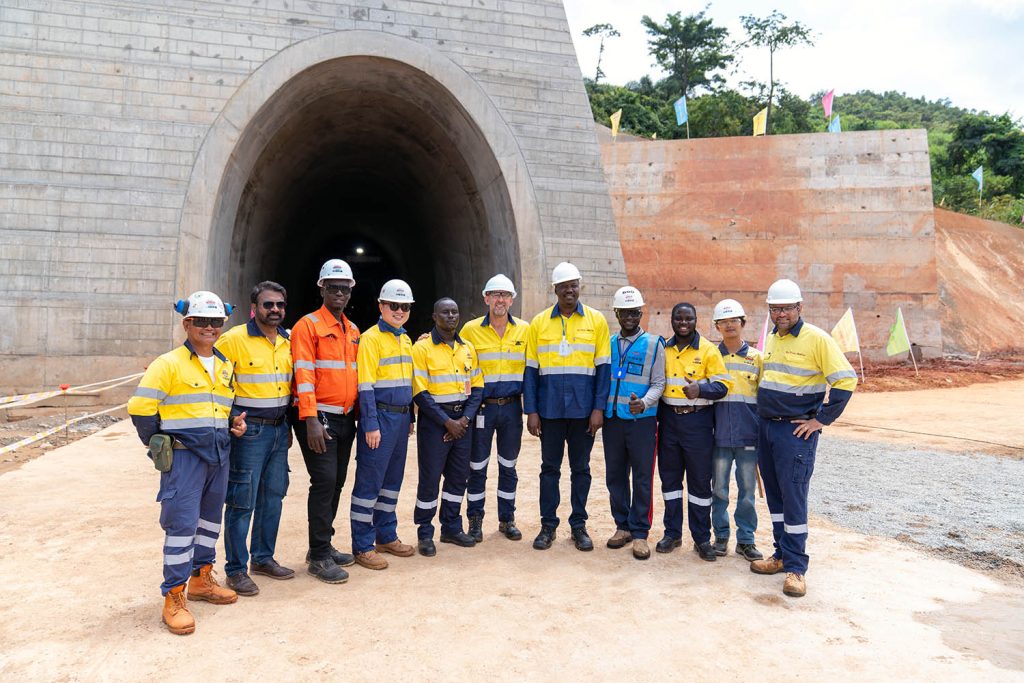 SimFer, the joint-venture between the Government of the Republic of Guinea, Rio Tinto, and the CIOH consortium led by Chinalco. Image RioTinto/Compagnie du TransGuinéen (CTG)