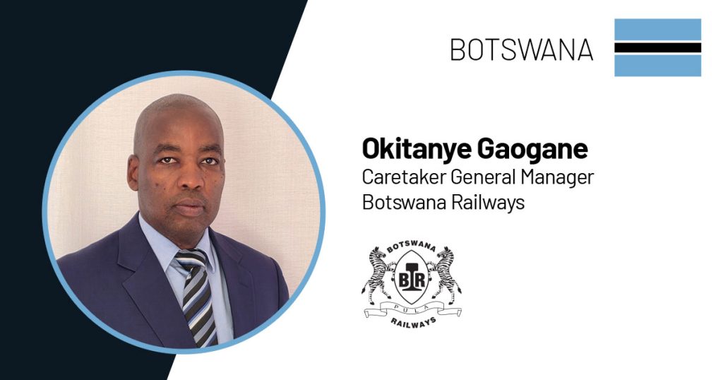 Okitanye Gaogane has been appointed Caretaker General Manager of Botswana Railways for a tenure of up to one year, effective 29 December 2025.