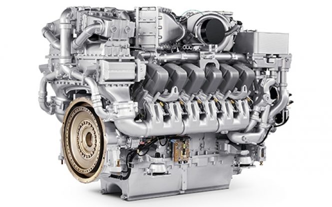 mtu engines from Rolls-Royce will soon be powering more high-speed trains in Saudi Arabia. Rolls-Royce has received a major order for 50 mtu Series 4000 engines from Stadler Bussnang AG, one of the world’s largest manufacturers of rail vehicles. A total of ten trains will be in service in future and will travel at speeds of up to 200 km/h on the Dammam – Riyadh route. In the picture: The mtu engine 12V 4000 R64.