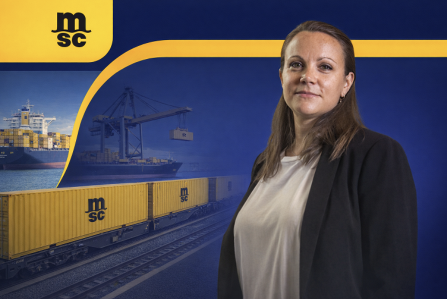 Caroline Trefault, Intermodal Africa Manager at MSC