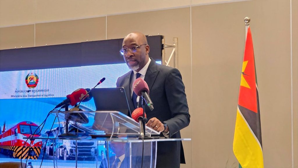 Mozambique’s Minister of Transport and Logistics, João Matlombe, opened the Maputo consultation on rail access regulations aimed at strengthening railway governance, corridor competitiveness and rail-port integration. Pic - Ministry of Transport.